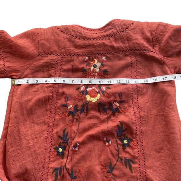 Umgee Embroidered Boho Dress Size Small - Picture 5 of 6